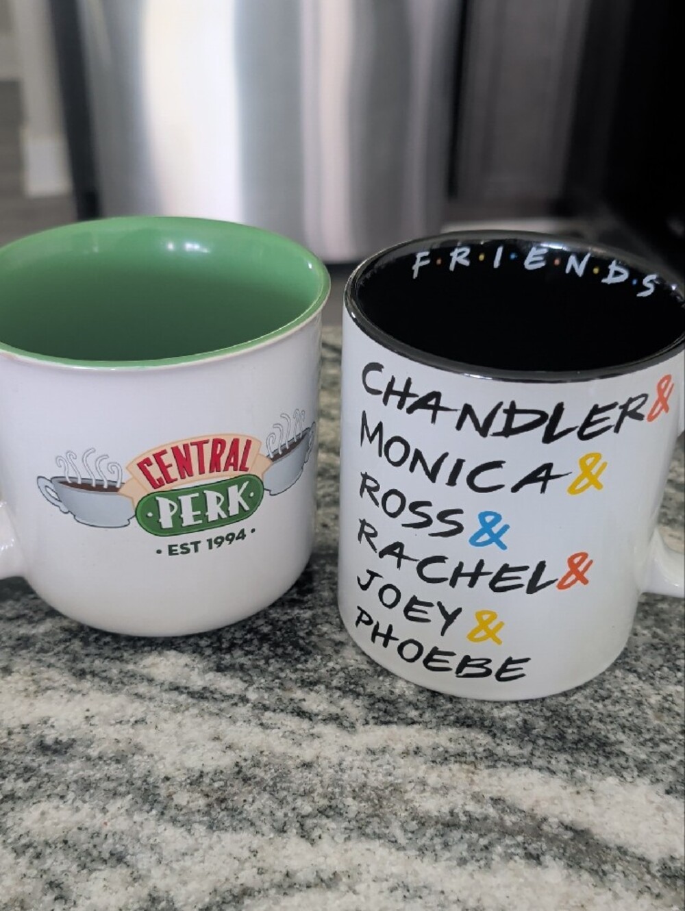 FRIENDS Coffee Mugs Chandler Monica Ross Rachel